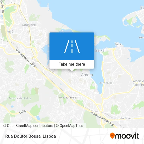Rua Doutor Bossa map