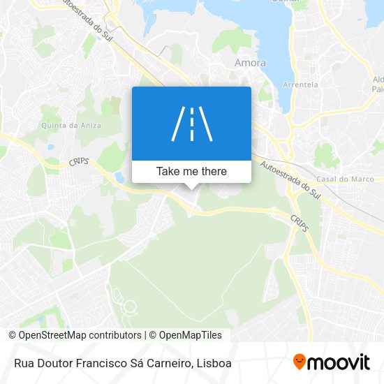 Rua Doutor Francisco Sá Carneiro map