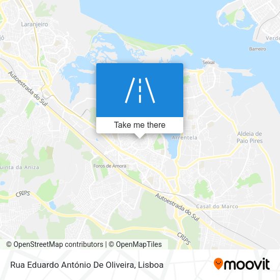 Rua Eduardo António De Oliveira mapa