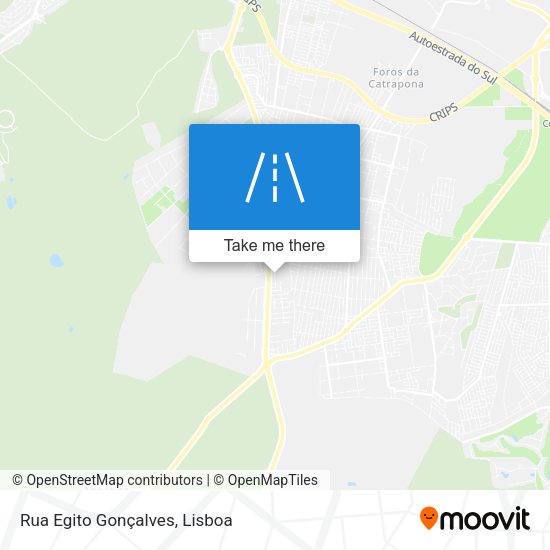 Rua Egito Gonçalves map