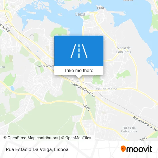 Rua Estacio Da Veiga map