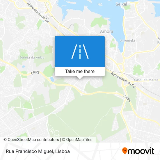 Rua Francisco Miguel map