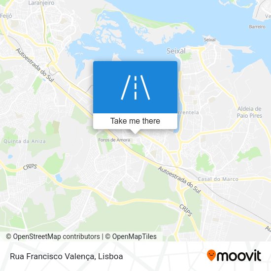 Rua Francisco Valença map