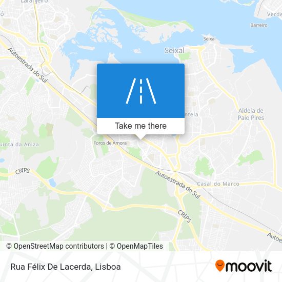 Rua Félix De Lacerda map