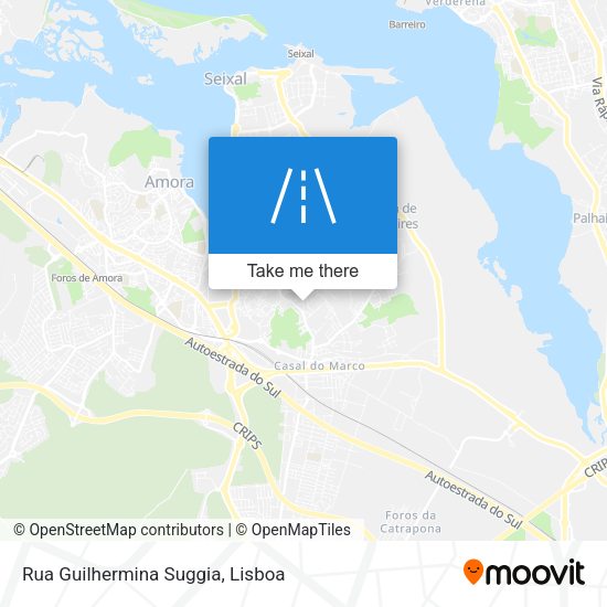 Rua Guilhermina Suggia map