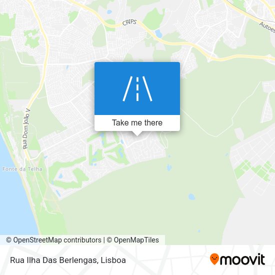 Rua Ilha Das Berlengas map