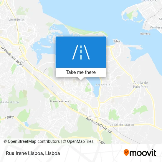 Rua Irene Lisboa map