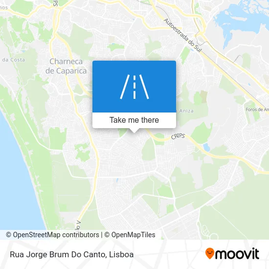 Rua Jorge Brum Do Canto map