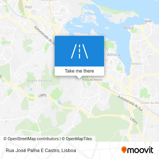 Rua José Palha E Castro map