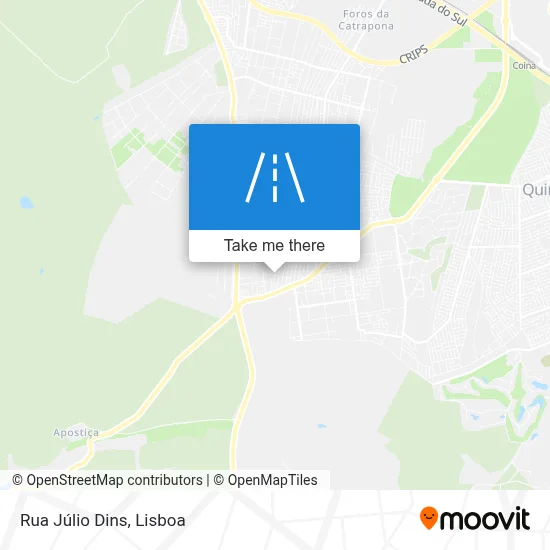 Rua Júlio Dins map