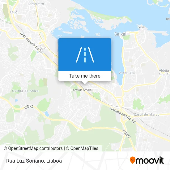 Rua Luz Soriano map
