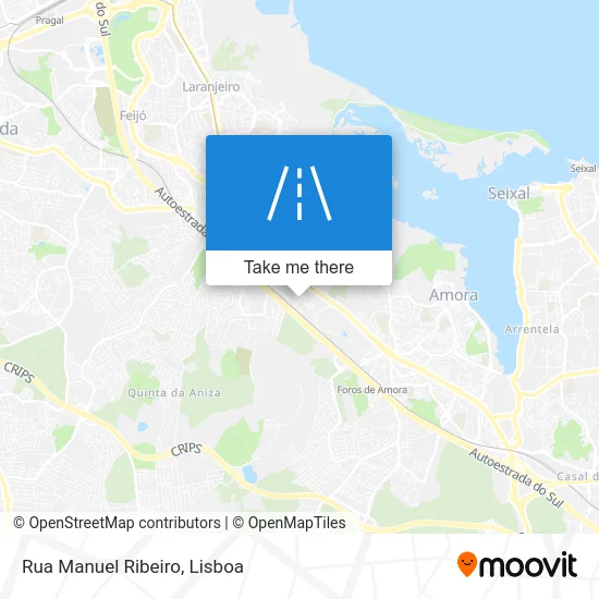 Rua Manuel Ribeiro map