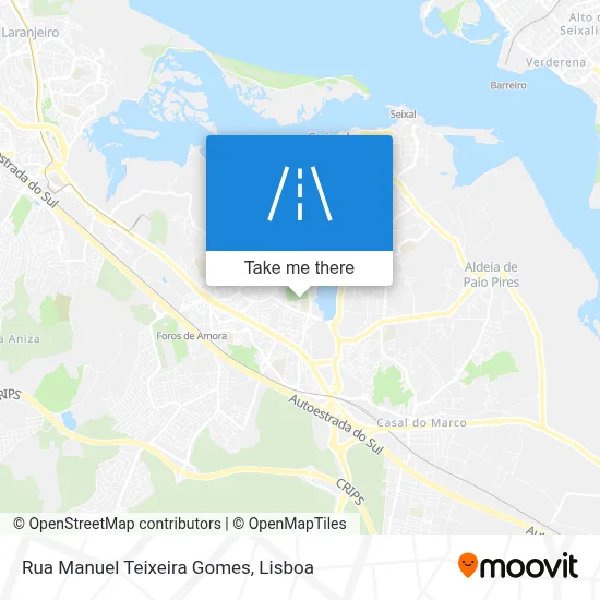 Rua Manuel Teixeira Gomes map