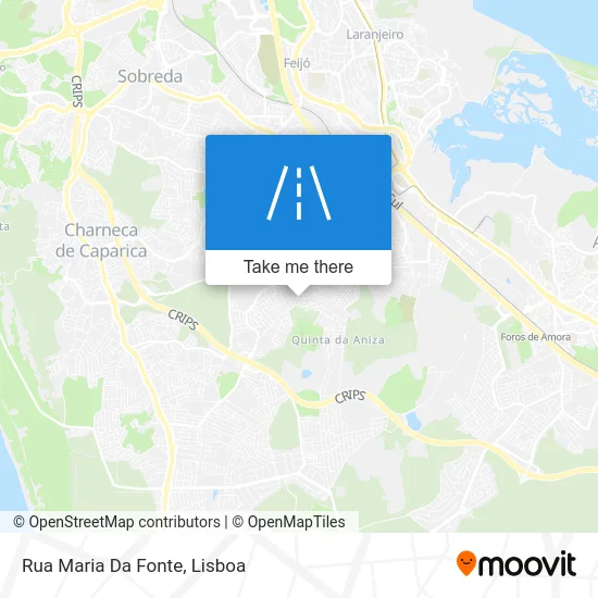 Rua Maria Da Fonte map