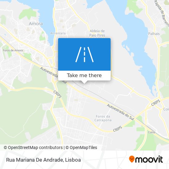 Rua Mariana De Andrade map