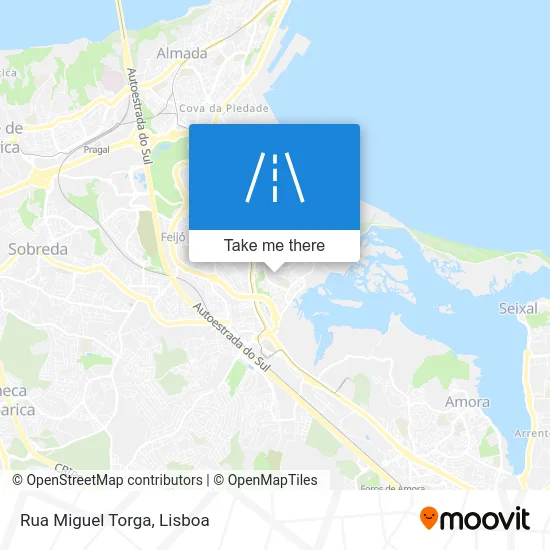 Rua Miguel Torga map