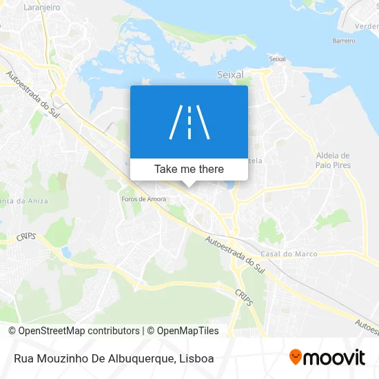 Rua Mouzinho De Albuquerque map