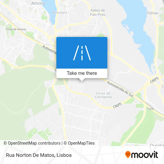 Rua Norton De Matos map