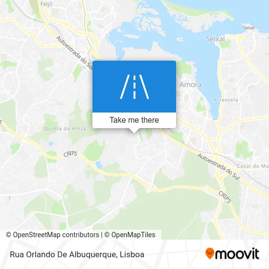 Rua Orlando De Albuquerque map