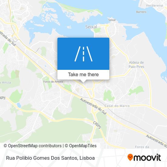 Rua Polibío Gomes Dos Santos map