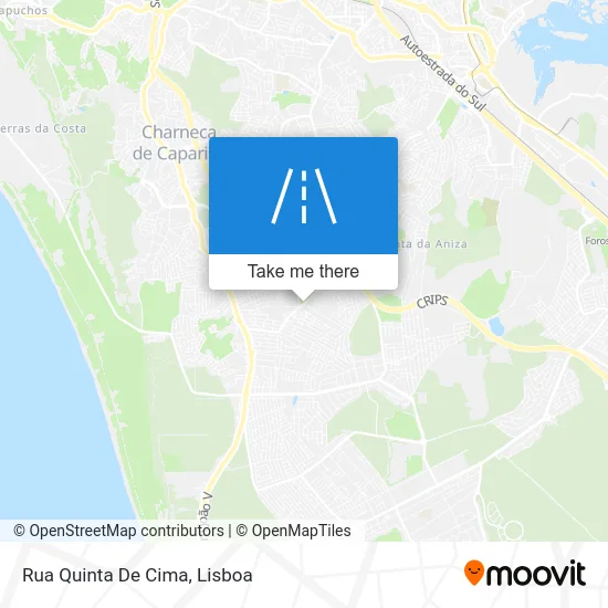 Rua Quinta De Cima map