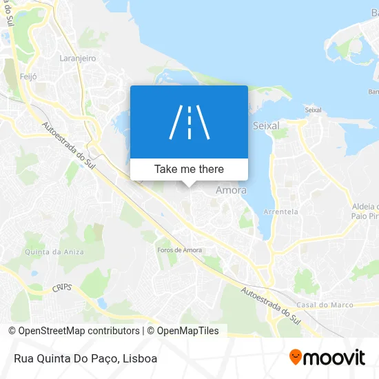 Rua Quinta Do Paço map