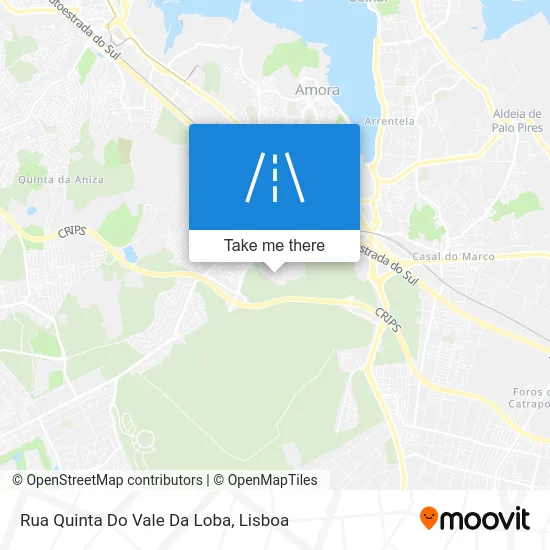 Rua Quinta Do Vale Da Loba map