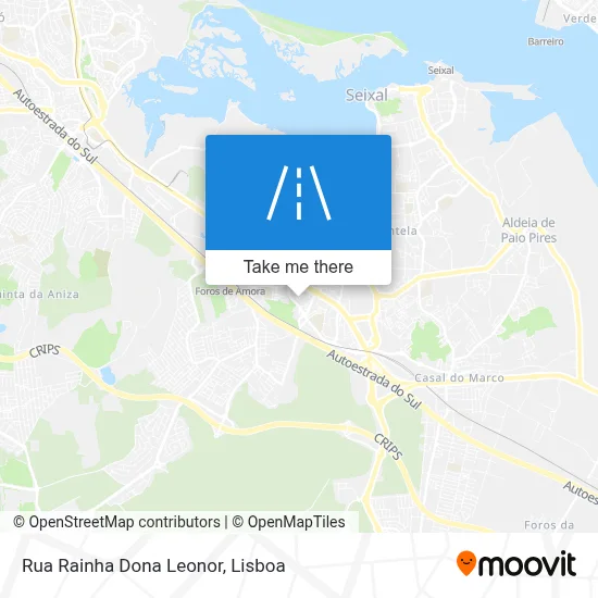 Rua Rainha Dona Leonor map