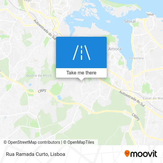 Rua Ramada Curto map