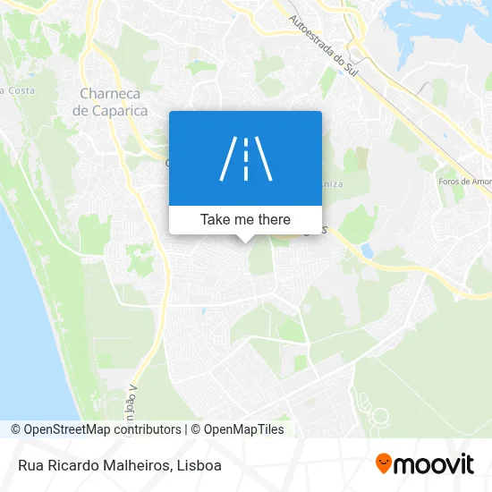Rua Ricardo Malheiros map