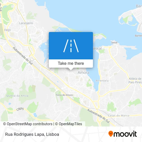 Rua Rodrigues Lapa map