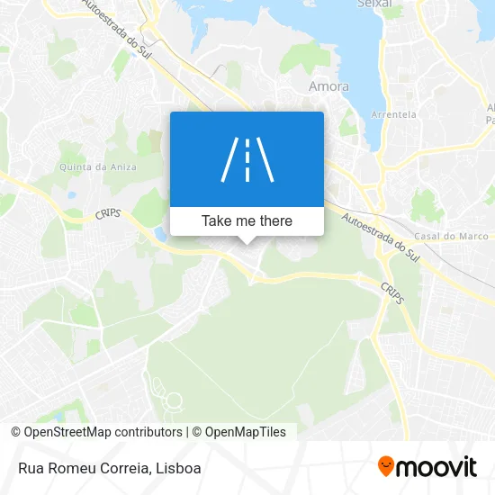 Rua Romeu Correia map