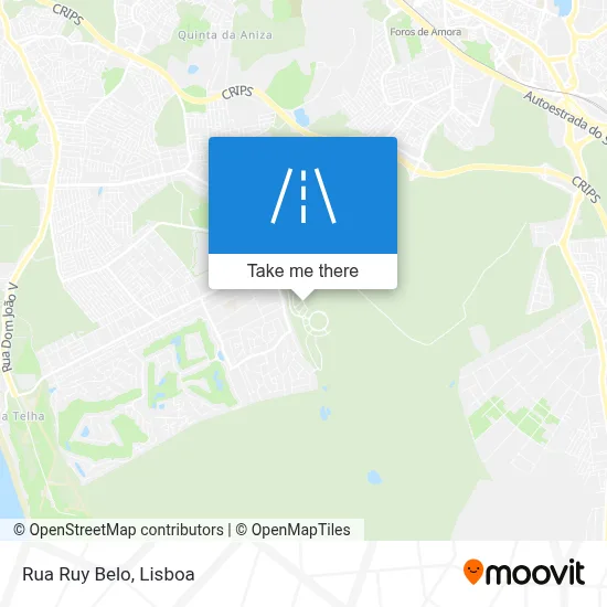 Rua Ruy Belo map