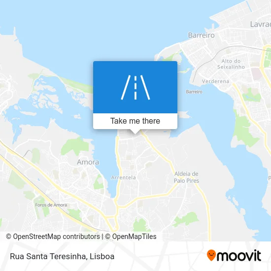 Rua Santa Teresinha map