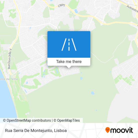 Rua Serra De Montejunto map