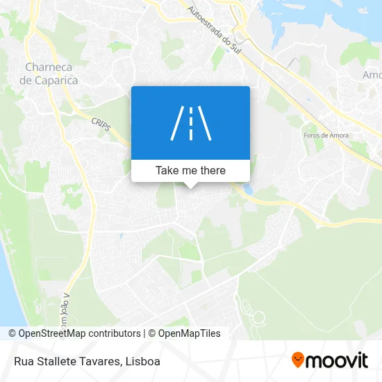 Rua Stallete Tavares map