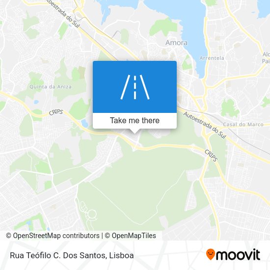 Rua Teófilo C. Dos Santos map