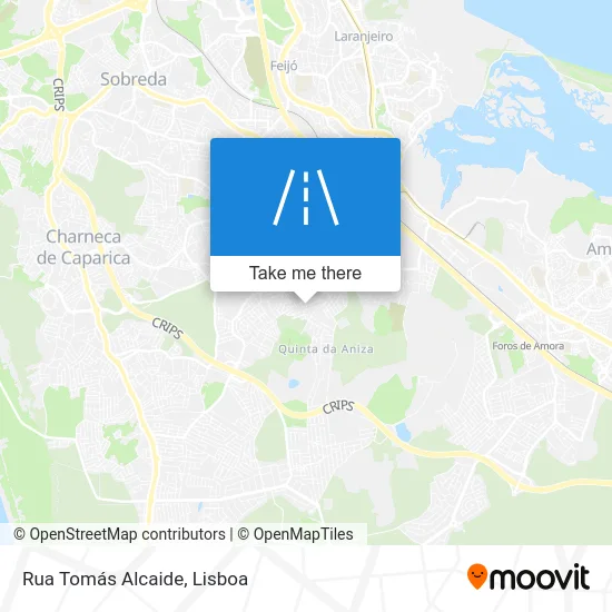 Rua Tomás Alcaide map