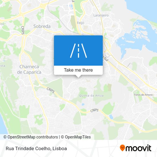 Rua Trindade Coelho map