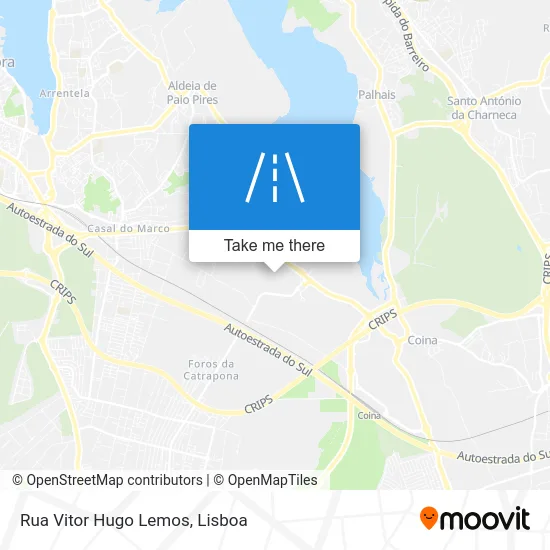 Rua Vitor Hugo Lemos map