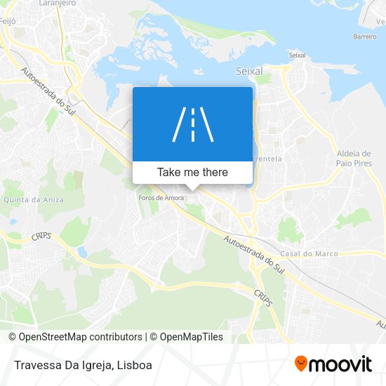 Travessa Da Igreja mapa