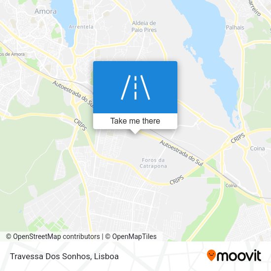Travessa Dos Sonhos mapa