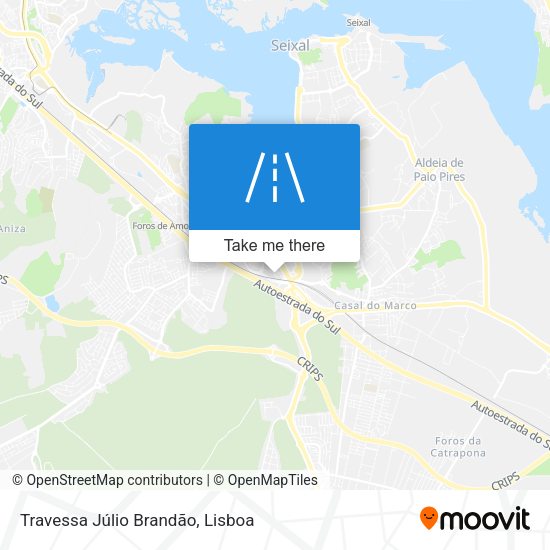 Travessa Júlio Brandão map