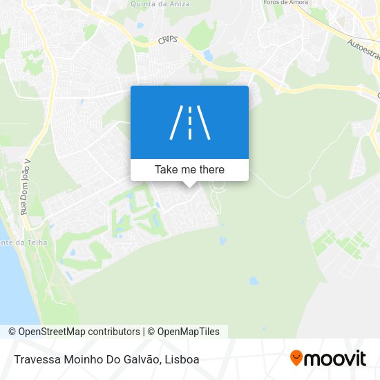 Travessa Moinho Do Galvão map