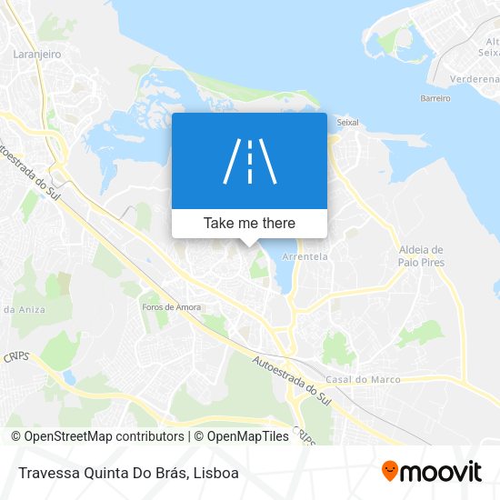 Travessa Quinta Do Brás map