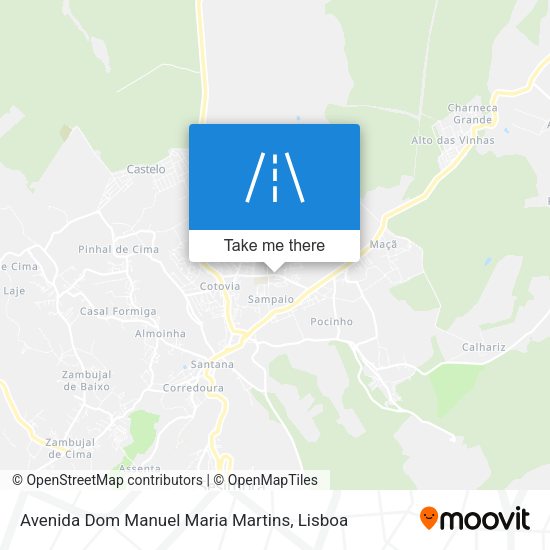 Avenida Dom Manuel Maria Martins map