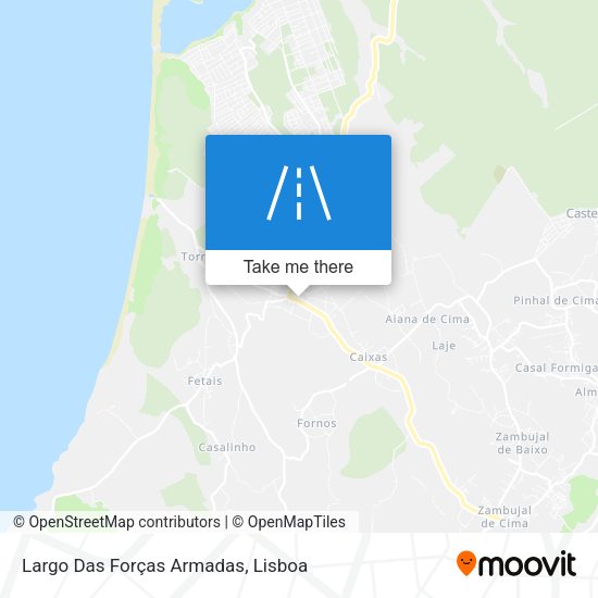 Largo Das Forças Armadas map