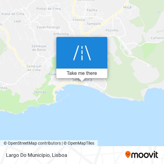 Largo Do Município map