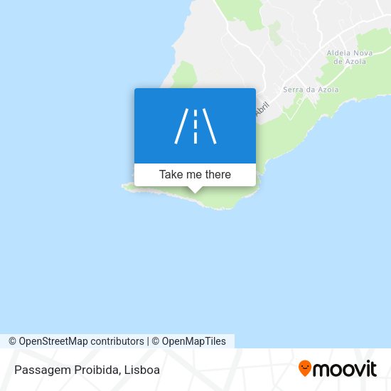 Passagem Proibida mapa