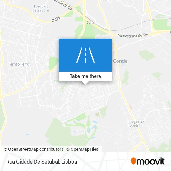 Rua Cidade De Setúbal mapa